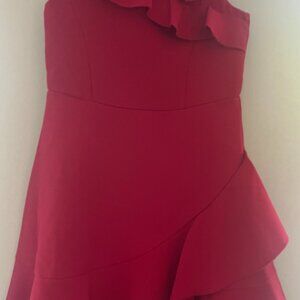 BCBG Girls Red Formal Dress Sleeveless Size 10 New